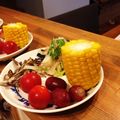 znooti's cooksnap of when they made 茹でないレンジで3分とうもろこし.