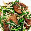 ｴﾉｺﾛ's cooksnap of when they made 基本の＊レバニラ炒め＊.