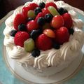 だちょこです。's cooksnap of when they made フルーツたっぷり☆ショートケーキ.
