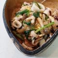 1213's cooksnap of when they made いかニラ玉炒め.