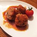 sakura＿iro's cooksnap of when they made ✿チーズ入り♡チキンミートボール✿.