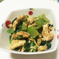 ガチャ＊'s cooksnap of when they made 小松菜とささみのごま和え.