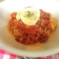 Ｒｅｅ☆'s cooksnap of when they made 夫お気に入り♪洋食屋さんのミートスパ.