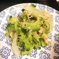 miumiuymym's cooksnap of when they made ゴーヤとツナのさっぱりサラダ.
