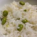 凡閣下's cooksnap of when they made 簡単♪秋の豆ごはん♪～枝豆ごはん～.