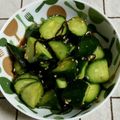 エソラ86's cooksnap of when they made キュウリと塩昆布の浅漬け.