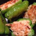nopinoppi's cooksnap of when they made 我が家のピーマン肉詰め.