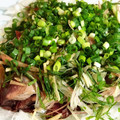 rukoyon's cooksnap of when they made カツオのたたきのサラダ仕立て.