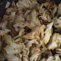 クルトン１２０'s cooksnap of when they made さんま蒲焼缶詰で‼︎キャベツ炒め☆.