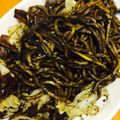 a0imama♡'s cooksnap of when they made 東村山★黒焼きそば〜イカ墨〜.