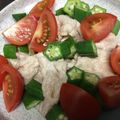 クックDAPWAN☆'s cooksnap of when they made 豚肉とオクラのネバッっとめんつゆサラダ風.