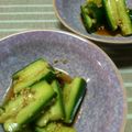 nina＊A's cooksnap of when they made たたききゅうり♪.