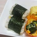 アクセル☆'s cooksnap of when they made 胡麻とネギ香るチーズおむすび♡.