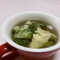 赤い電話's cooksnap of when they made レタスのかき玉スープ.
