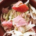 こよよちゃん's cooksnap of when they made 子どもと作れる！レタスシーチキンサラダ.