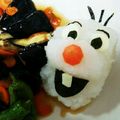 yurietty's cooksnap of when they made 大根おろしアート♡オラフ.