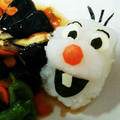 yurietty's cooksnap of when they made 大根おろしアート♡オラフ.