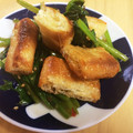 tomoyo0722's cooksnap of when they made ☆ほうれんそうと油揚げの韓国風和え物☆.