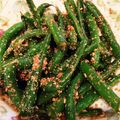 kazusaki's cooksnap of when they made 基本のいんげんのごまあえ.