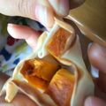 ナーリ's cooksnap of when they made 餃子の皮で簡単かぼちゃパイ♪.