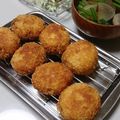 おひさま太陽's cooksnap of when they made 鶏そぼろコロッケ.