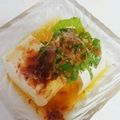 taako1552's cooksnap of when they made 自分用☆冷奴 みょうが&大葉&鰹節.
