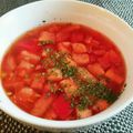 ★心★'s cooksnap of when they made 忙しい日の✿トマトスープ♬.