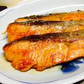 ハピクロ827's cooksnap of when they made 鮭のふっくら照り焼き.