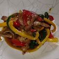 Gentle268's cooksnap of when they made 豚肩ブロック肉で彩りチンジャオロース.