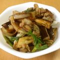 天風えいる's cooksnap of when they made 茄子と豚肉のスパイシー炒め.