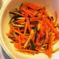 dokari's cooksnap of when they made きゅうりと人参の簡単中華風マリネ.
