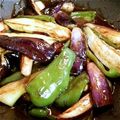 よもぎぽんた's cooksnap of when they made 簡単ナスとピーマンの甘酢あんかけ.