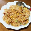 とまりよ's cooksnap of when they made ♥簡単！激安！焼き肉タレの焼き飯♥.
