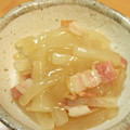 硬いプリン好き's cooksnap of when they made 初めてでも簡単♪大根とベーコンのうま煮.