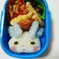ペッぺママ's cooksnap of when they made キャラ弁♪妖怪ウォッチ♪簡単コマさん♪.
