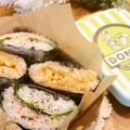 えん93's cooksnap of when they made たぬきおにぎらず.