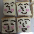 さすらうのり's cooksnap of when they made 簡単！キャラ弁当☆しょくぱんまんサンド☆.