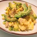 バカリャウ's cooksnap of when they made 白だしでゴーヤーチャンプルー.