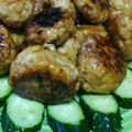 Y____mama's cooksnap of when they made 簡単 照り焼きつくね☆お弁当にも♪.