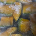 もりよし☆'s cooksnap of when they made 冷凍保存♪かぼちゃ.