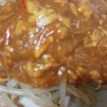 珠玉猫's cooksnap of when they made 節約絶品シャキ食感もやしカニかま卵餡掛け.