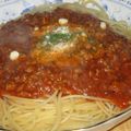 口煌口's cooksnap of when they made 簡単ミートスパゲティー.