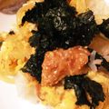 ★あやぴー★'s cooksnap of when they made 簡単焼き鳥缶de親子丼☆.