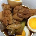 グッチ125's cooksnap of when they made ★大根と鶏肉と卵の甘辛酢っぱ煮★.