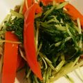 ニコッと's cooksnap of when they made 豚肉と水菜の醤油炒め.