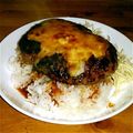 どんがらがっしゃっん's cooksnap of when they made ハンバーグ丼　.