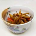 しじみごはん's cooksnap of when they made きんぴらごぼう～梅風味～♪♪.