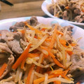 石田さん777's cooksnap of when they made 柔らか豚ともやしのポン酢炒め.