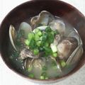 サーフブレイド's cooksnap of when they made 巨大あさりでおいしい味噌汁.