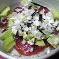 ベイビーキディ's cooksnap of when they made 簡単！おいしい！アボカドまぐろ丼.